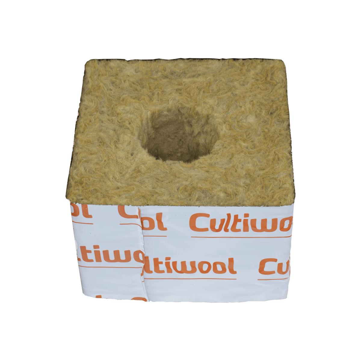 Cultiwool Media - Block 75 mm/3" Large Hole (480 Cubes per Box)