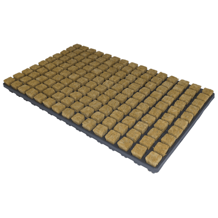 Cultiwool Media - CRB (SBS) 25 mm/1" (150/Tray, 18 Trays per Box)