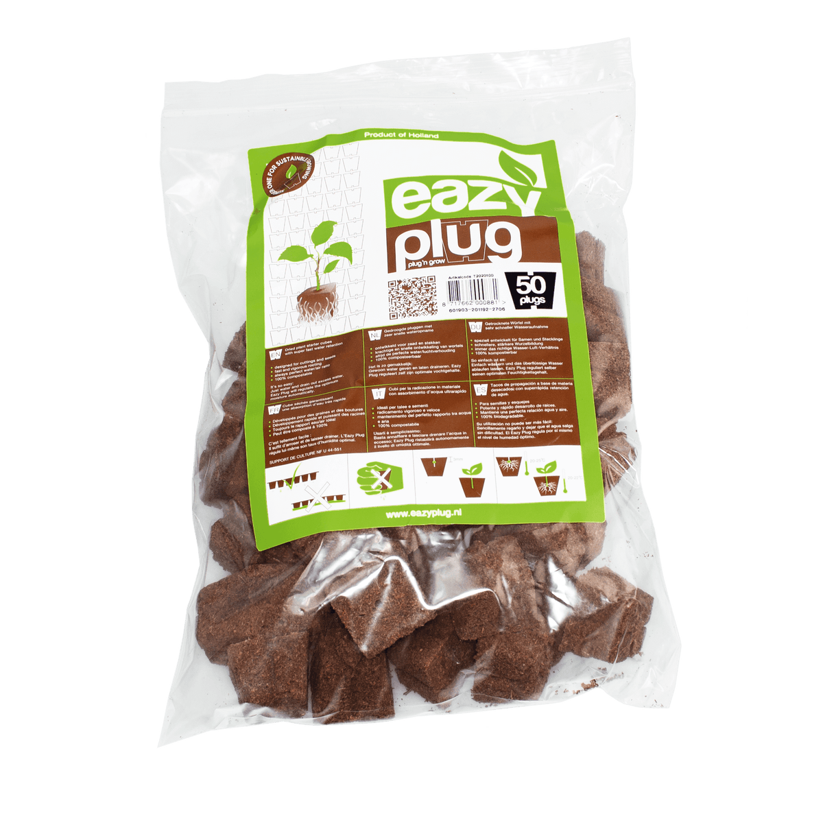 Eazy Plug Media Bags - Eazy Plug Bag 50 pcs (77s)