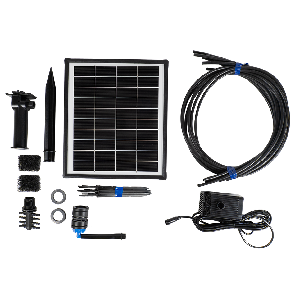 Quadgrow Solar Pump & Panel Add-on Kit